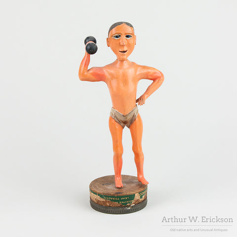 Folk Art Strong Man by Einer Olsen