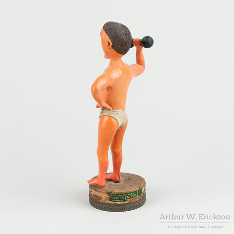 Folk Art Strong Man by Einer Olsen