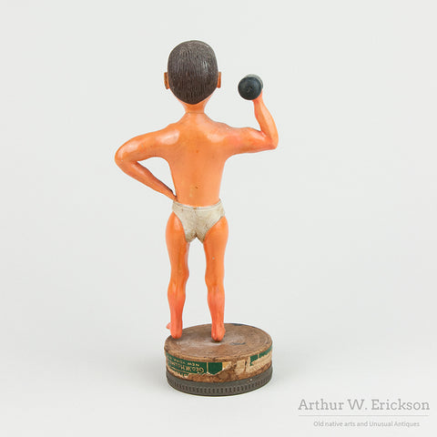 Folk Art Strong Man by Einer Olsen