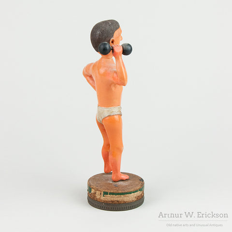 Folk Art Strong Man by Einer Olsen