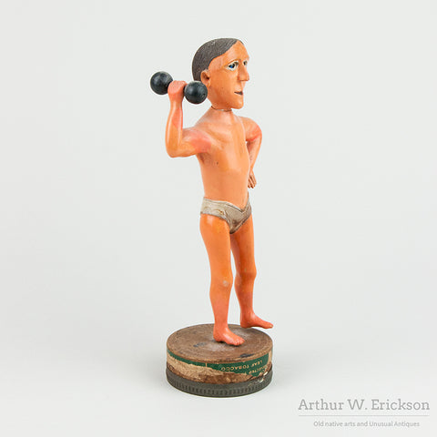 Folk Art Strong Man by Einer Olsen