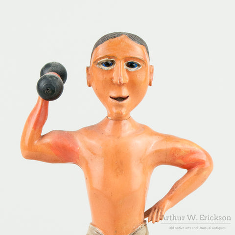 Folk Art Strong Man by Einer Olsen