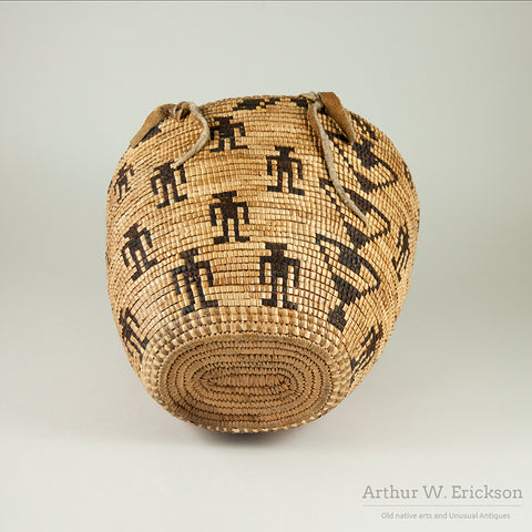 Figural Fully Imbricated Puget Sound Basket