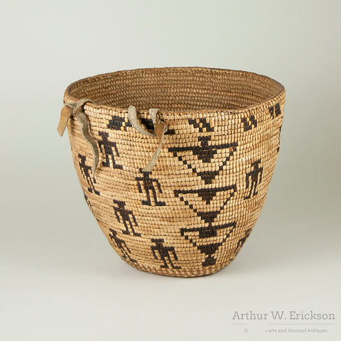 Figural Fully Imbricated Puget Sound Basket
