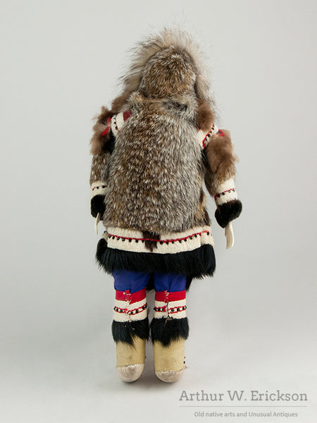 AlaskaNativeMadeDollwithWalrus