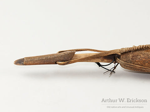 Antique Eskimo Harpoon with Rigging