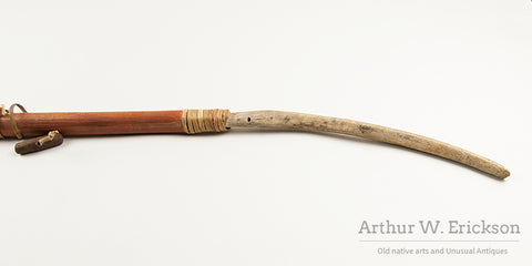 Antique Eskimo Harpoon with Rigging