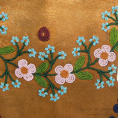 Athabaskan Beaded Pillow Top