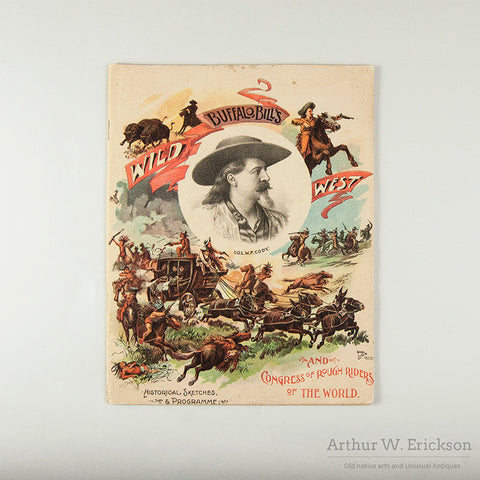 1893 Buffalo Bill Wild West Program