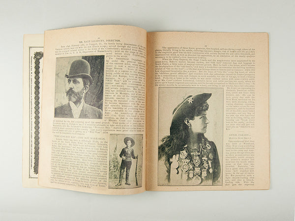 洋書 Buffalo Bill's Wild West 1894 Buffalo Bill's Wild West New York Programme Illustrated