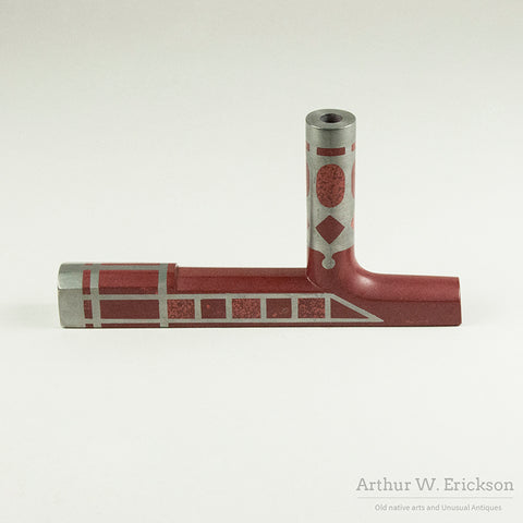 Catlinite Pipe by Myron "Chaska" Taylor