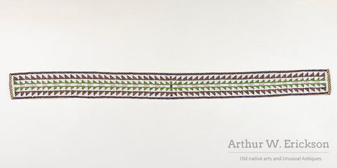 Cree Loom Beaded Panel