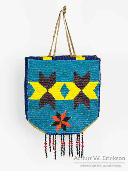 Native american plateau 2024 bag beaded fringe