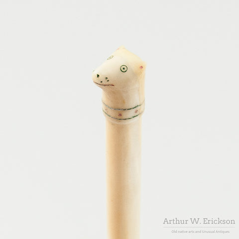 Eskimo Bear Head Crochet Hook