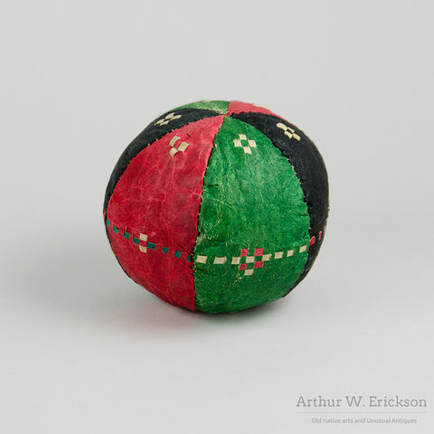 Eskimo Skin Ball with Rattle