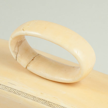 Eskimo Carved Walrus Ivory Desk Set