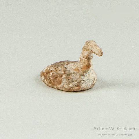 Excavated Eskimo Ivory Game Bird