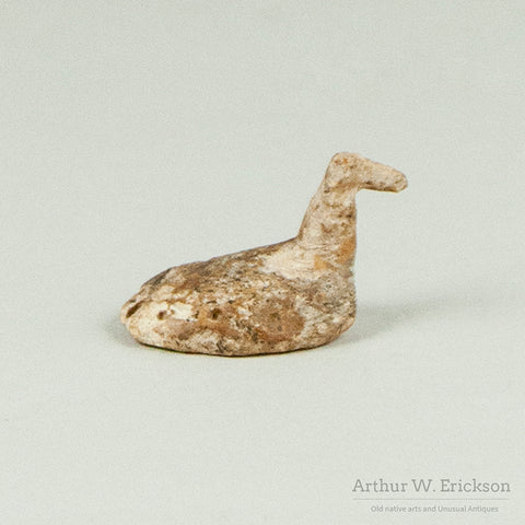 Excavated Eskimo Ivory Game Bird