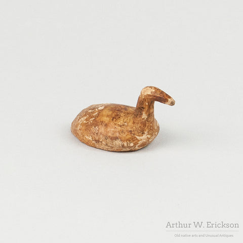 Excavated Walrus Ivory Game Bird