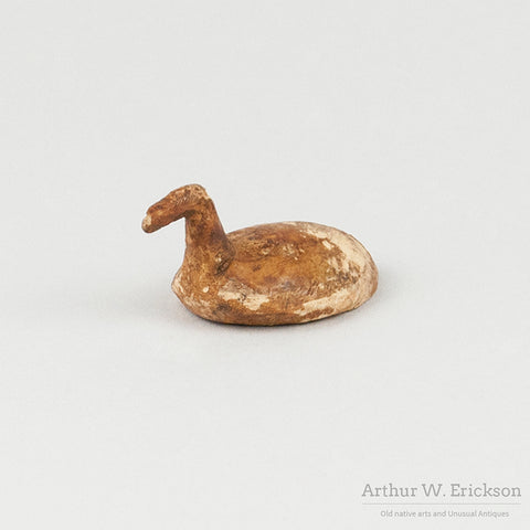 Excavated Walrus Ivory Game Bird