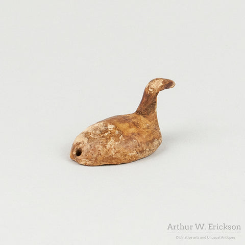 Excavated Walrus Ivory Game Bird