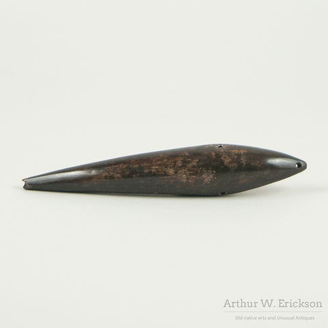 Large Excavated Walrus Ivory Sinker