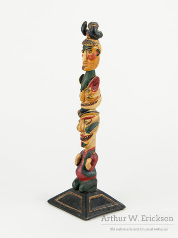 Folk Art "Totem Pole"