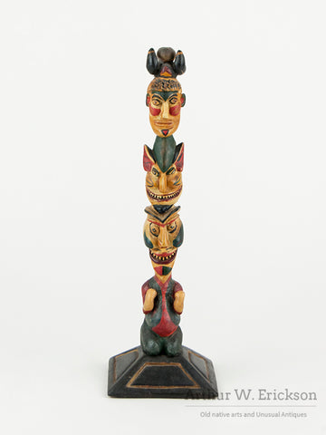 Folk Art "Totem Pole"
