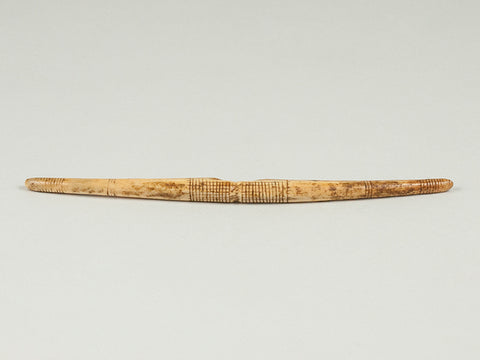Fossilized Walrus Ivory Bag Handle