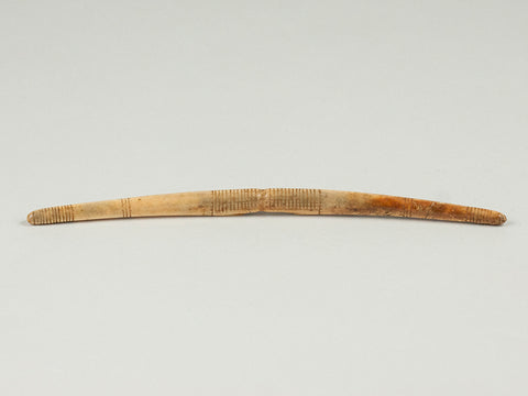 Fossilized Walrus Ivory Bag Handle