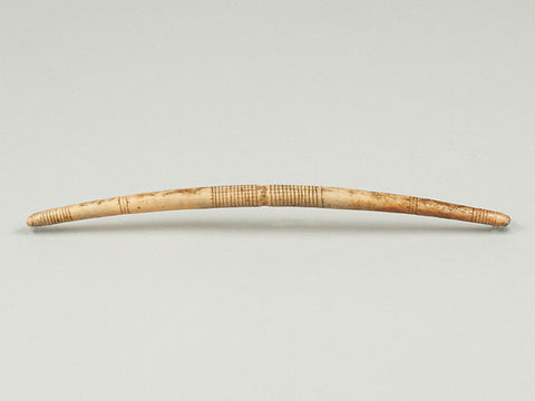 Fossilized Walrus Ivory Bag Handle