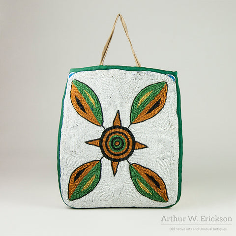 Contour Plateau Beaded Bag