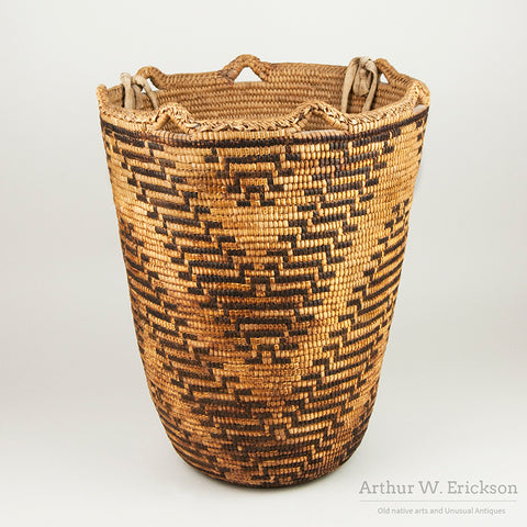Fully Imbricated Plateau "Klickitat" Basket