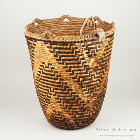 Fully Imbricated Plateau "Klickitat" Basket