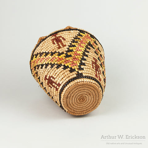 Elsie Thomas Fully Imbricated Figural Basket