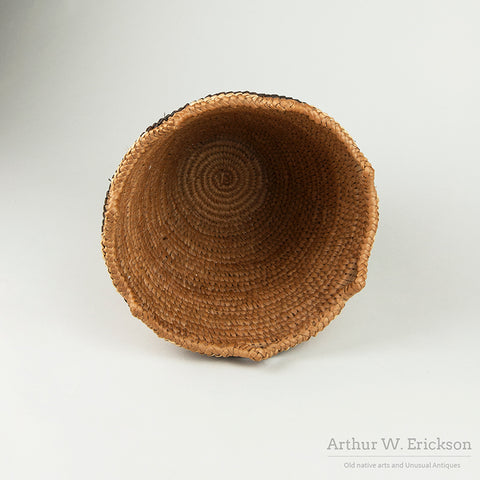 Elsie Thomas Fully Imbricated Figural Basket