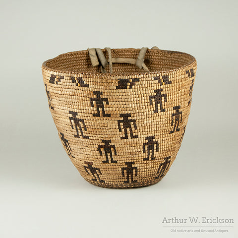 Figural Fully Imbricated Puget Sound Basket