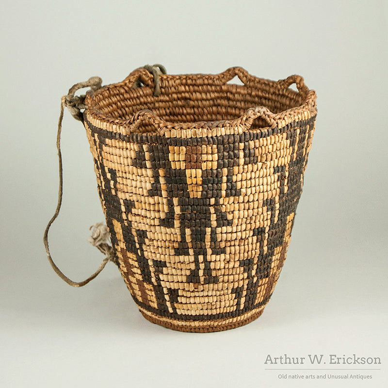 Fully Imbricated Klickitat Basket