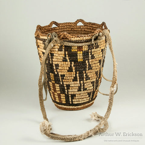 Fully Imbricated Klickitat Basket