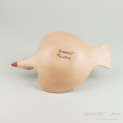 Garnet Pavatea Hopi Bird Bowl