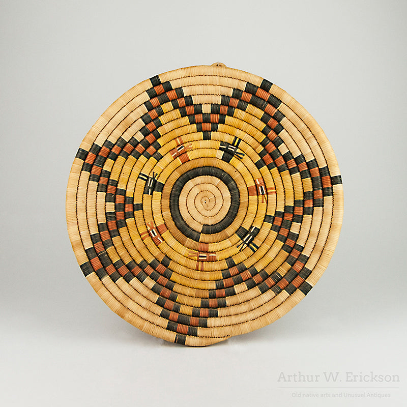 Hopi Coiled Plaque by Rena Jala
