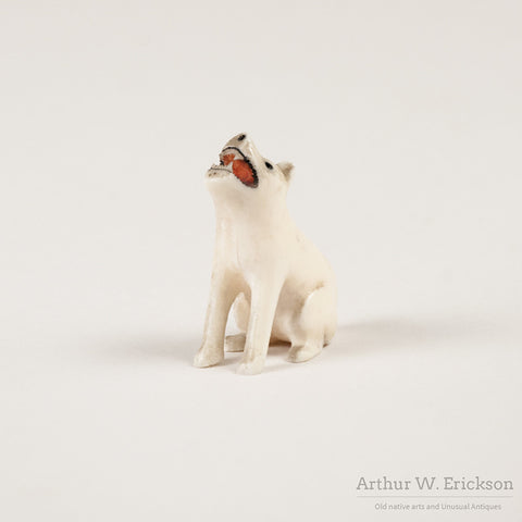 Eskimo  Ivory Howling Husky - Arthur W. Erickson - 3