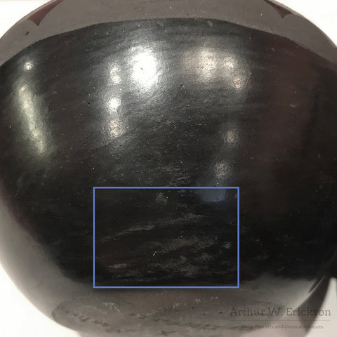 Blackware Jar by Lucy Martinez, San Ildefonso