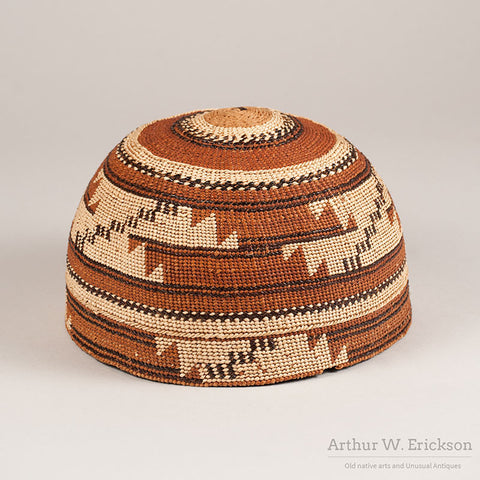 Karok Women's Basketry Hat