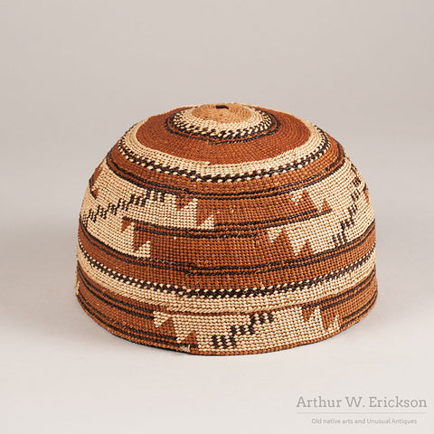 Karok Women's Basketry Hat
