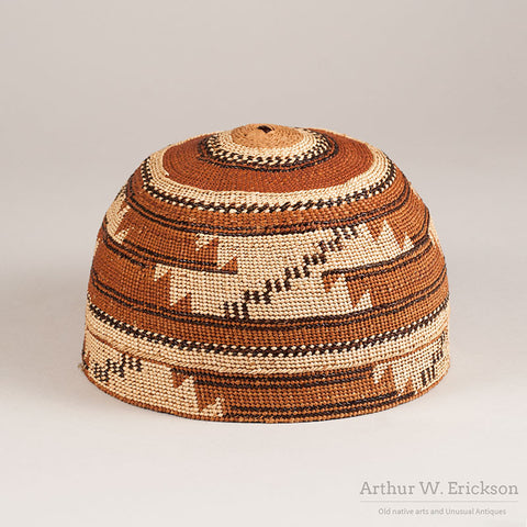 Karok Women's Basketry Hat