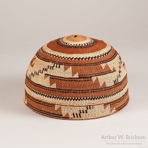 Karok Women's Basketry Hat