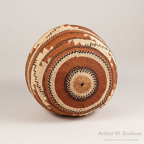 Karok Women's Basketry Hat