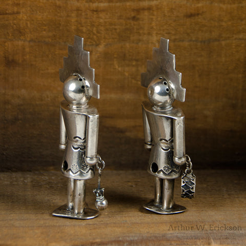 Katsina Sterling Salt & Pepper Shakers