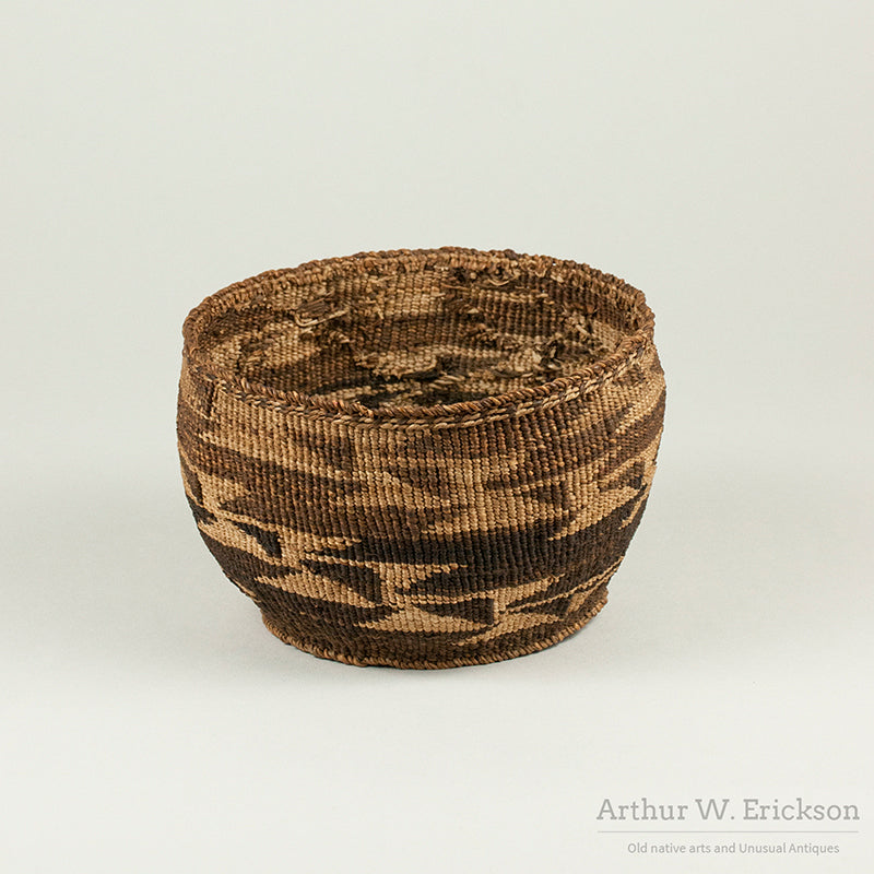 Klamath Basket with Intricate Design